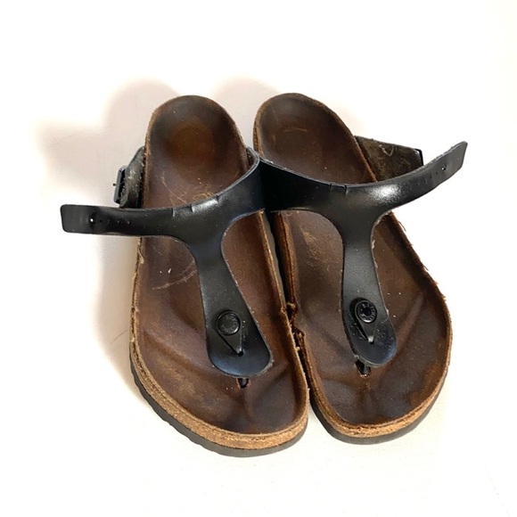 Birkenstock’s black gizeh thong sandal- Birk Size 40 - Picture 1 of 12
